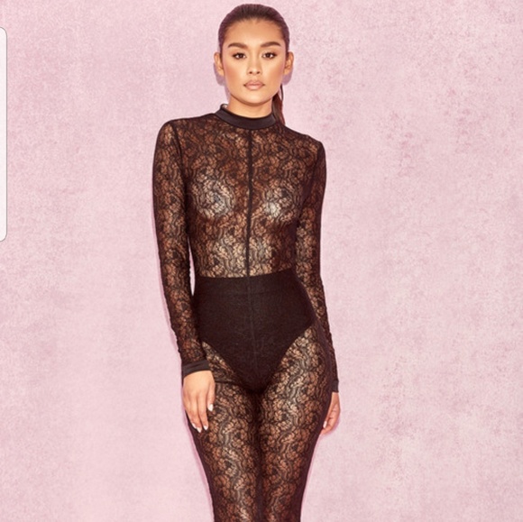 full lace jumpsuit
